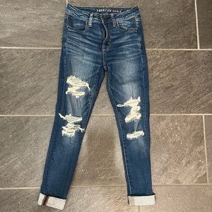 American Eagle Next Level Stretch High Waisted Skinny Jeans